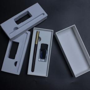 custom gift box can customize logo pen box in small batch Gift factory direct sales heaven and earth cover folding box